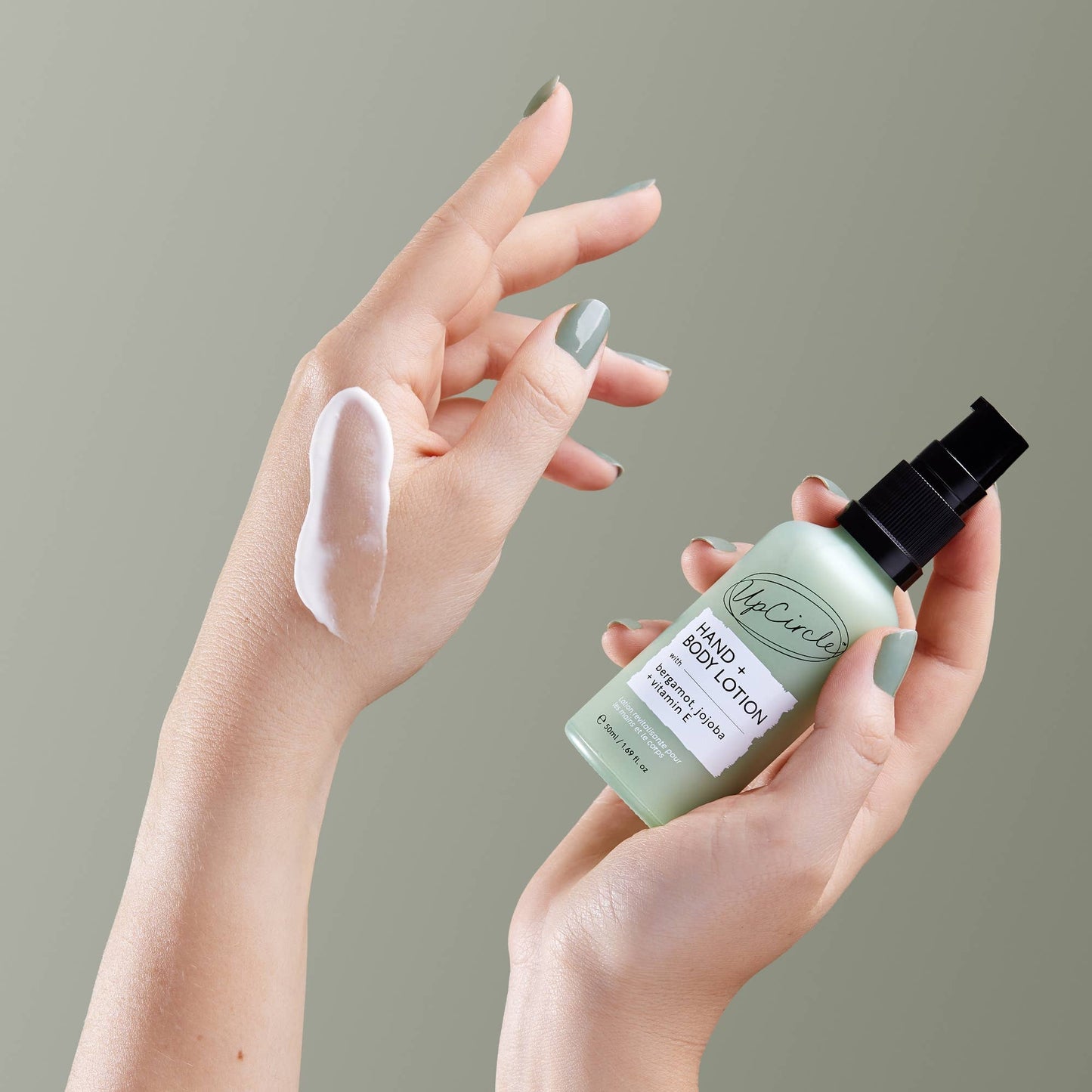 Hand + Body Lotion med Bergamot Water – Reisestørrelse (50ml)