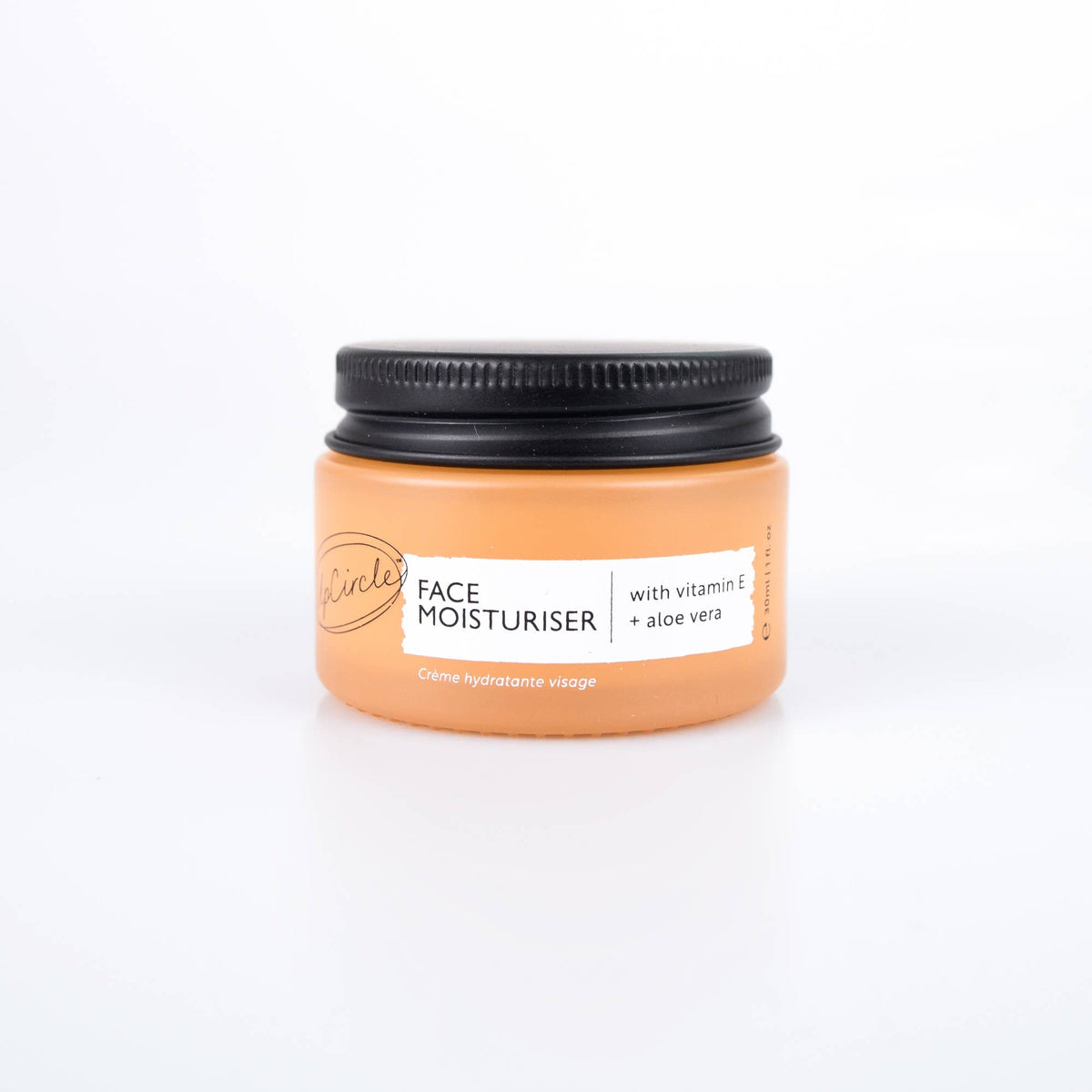 Face Moisturiser med Vitamin E + Aloe Vera – Reisestørrelse (30ml)
