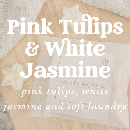 Pink Tulips & White Jasmine Star Wax Melt