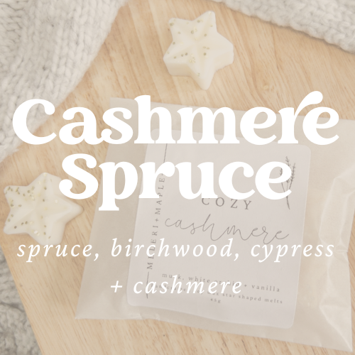 Cashmere Spruce Star Wax Melts
