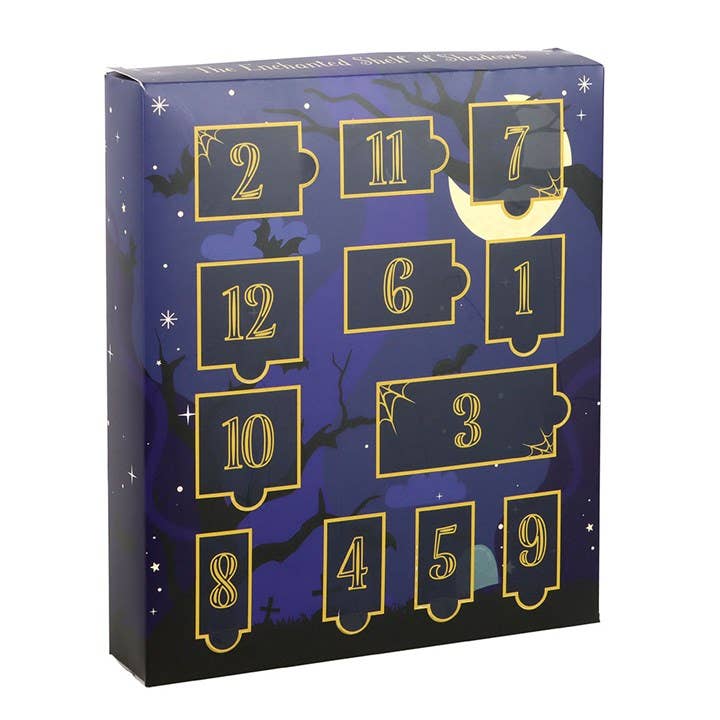 Shelf of Shadows Halloween Kalender 12 Dager