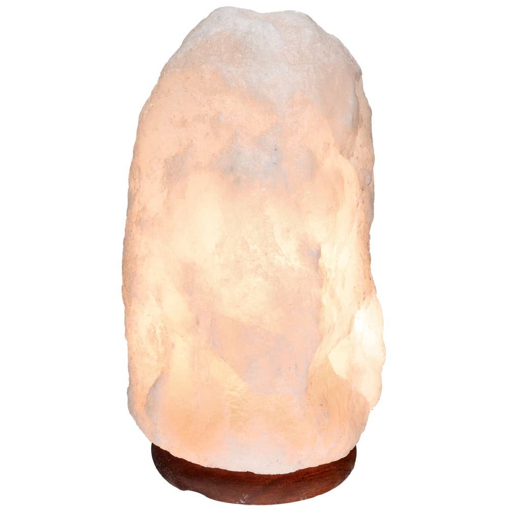 Hvit Himalaya Saltlampe (2-3 kg)