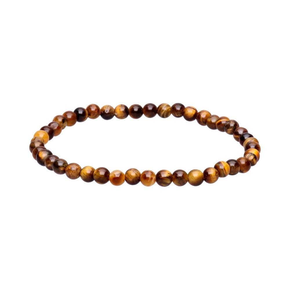 Tigerøye Armbånd 4mm