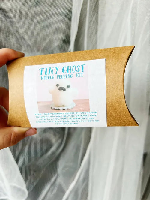 Nålefilting: Tiny Ghost Kit