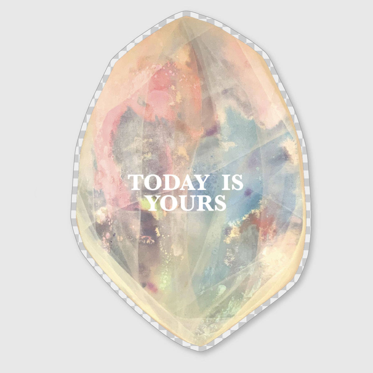 Today Is Yours Vinyl Klistremerke