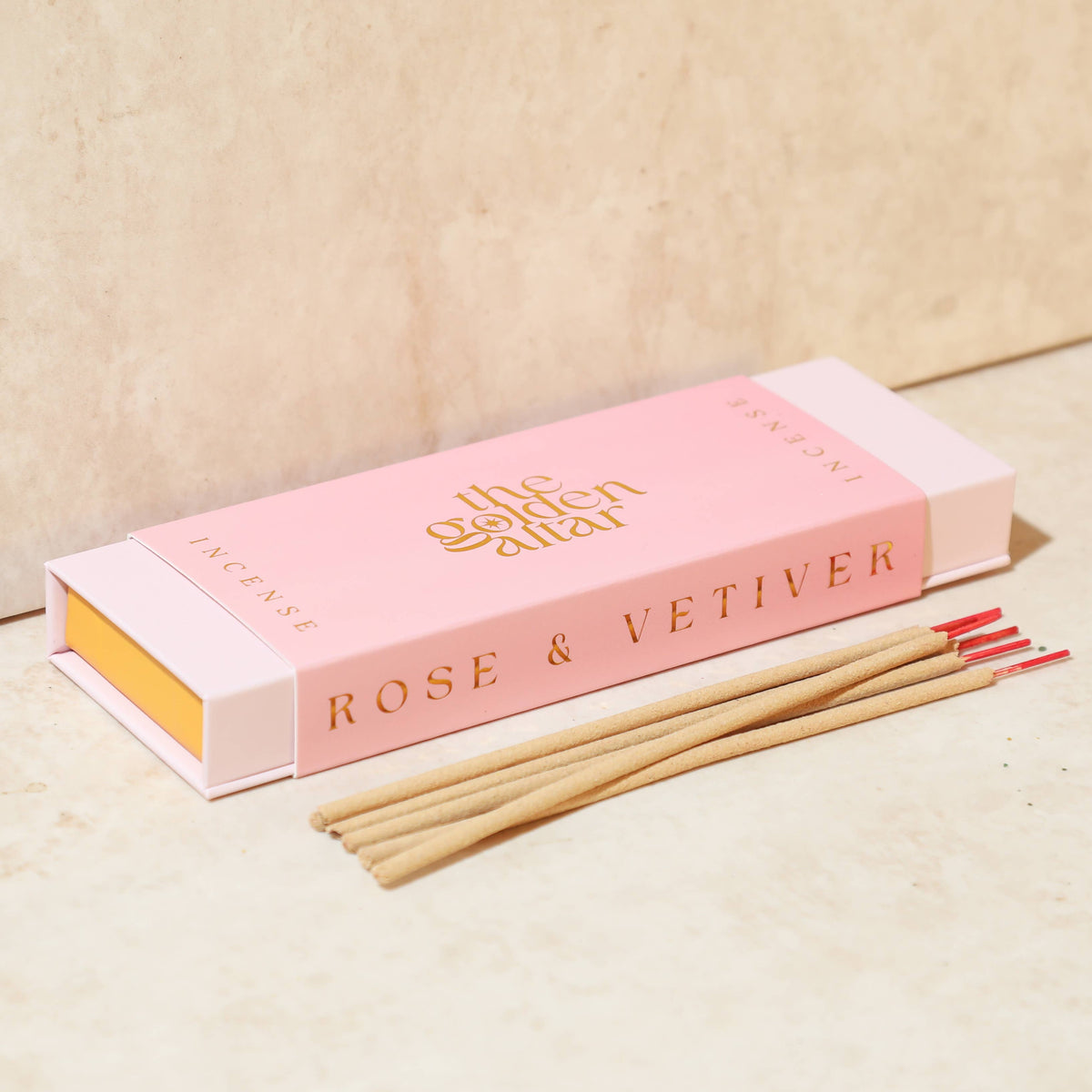 Rose & Vetiver Røkelse