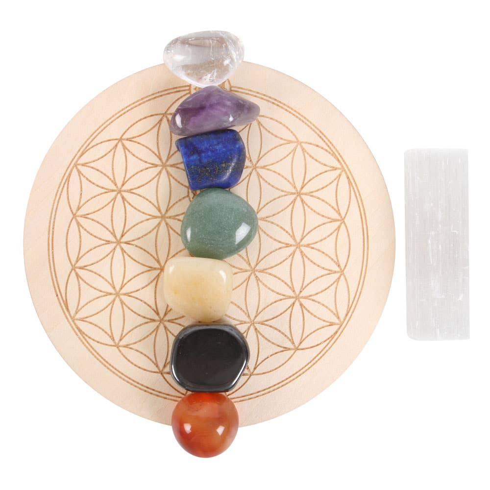 Chakra Krystall Grid Gavesett