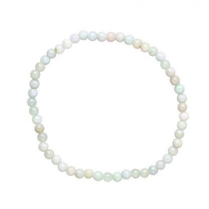 Burmesisk Jade Armbånd 4mm