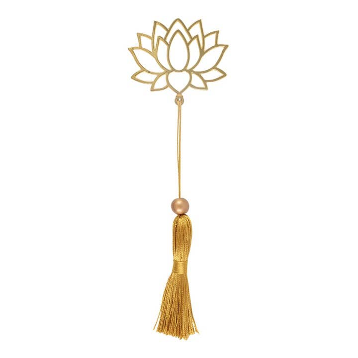 Lotus Bokmerke i Metall