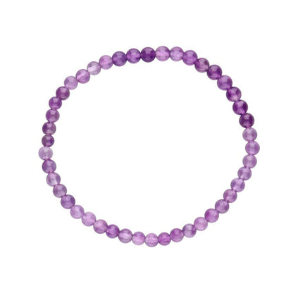 Ametyst Armbånd 4mm