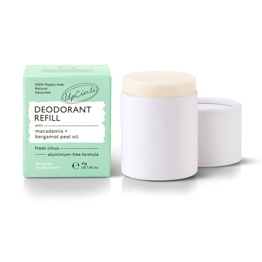 Plastfri Deodorant Refill med Macadamia + Bergamot (uten etui)