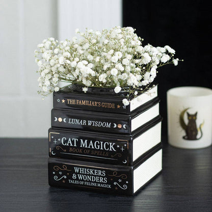 Black Cat Magick Bokhylle-Vase