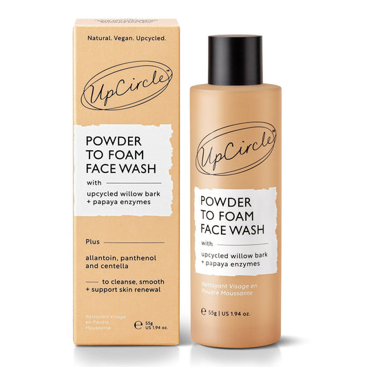 Powder to Foam Face Wash med Willow Bark & Papaya