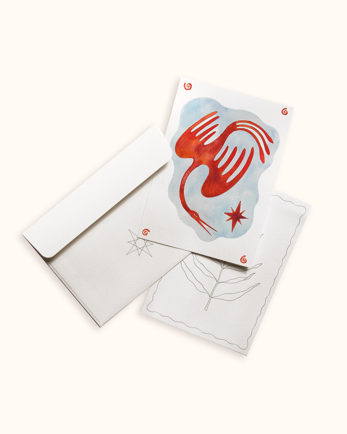 Color-In Kortsett – 10 kort & 10 konvolutter